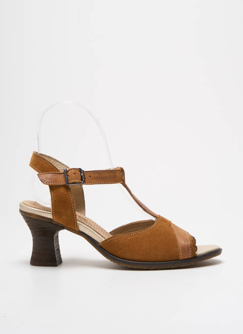 Sandale/Pantofi decupați maro CASTA femeie