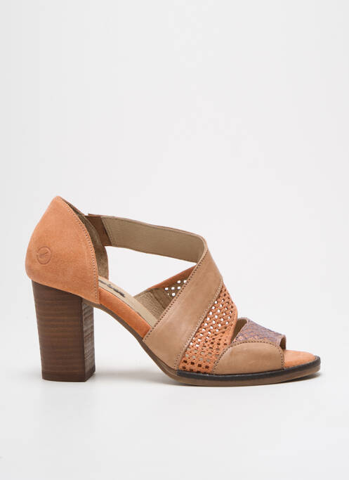Sandale/Pantofi decupați portocaliu CASTA femeie