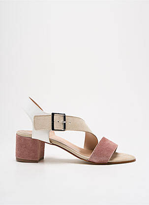 Sandale/Pantofi decupați roz REQINS femeie