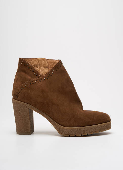 Botine/Ghete maro REQINS femeie