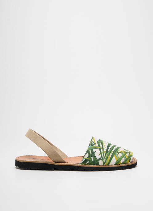 Sandale/Pantofi decupați bej MINORQUINES femeie