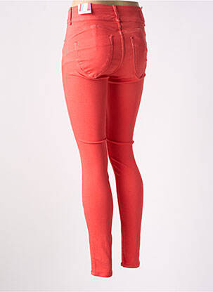 Jegging țesătură denim mărime normală roșu ONE SIZE FILTS ALL femeie