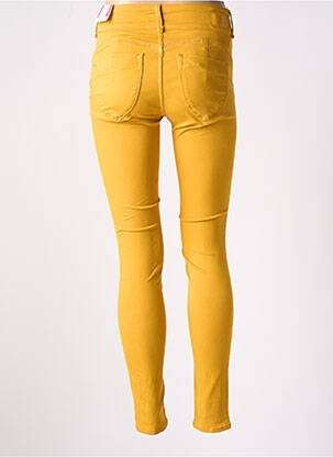 Jegging țesătură denim mărime normală galben ONE SIZE FILTS ALL femeie