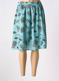 Fustă scurtă talie elastică verde MOLLY BRACKEN femme