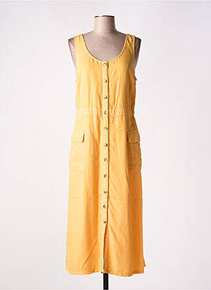 Rochie midi portocaliu C'EST BEAU LA VIE femeie