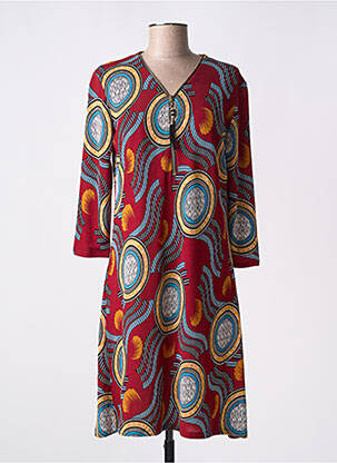 Rochie midi roșu ATLANTA femeie