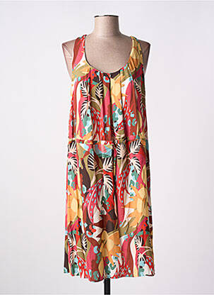 Rochie midi roșu C'EST BEAU LA VIE femeie