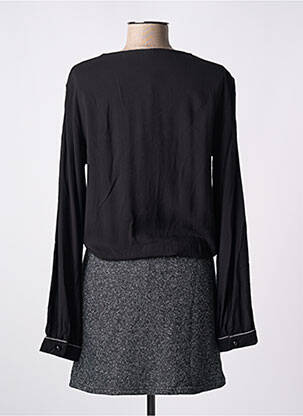Rochie midi mâneci lungi mâneci lungi negru MISMASH femeie