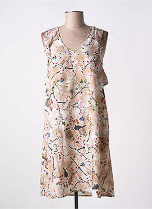 Rochie midi maro MISMASH femeie