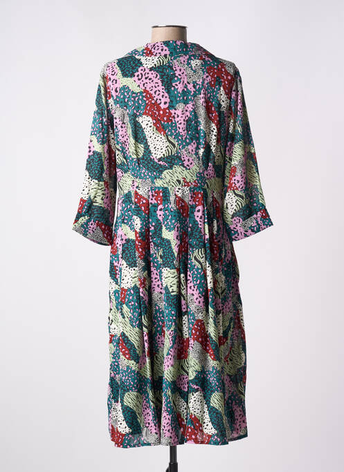 Rochie midi verde LILI SIDONIO femeie