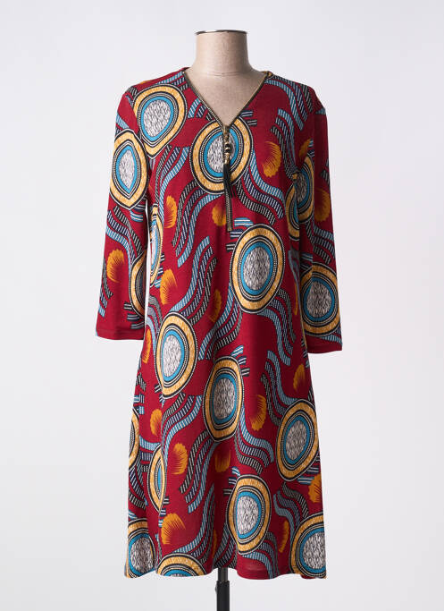 Rochie midi roșu ATLANTA femeie