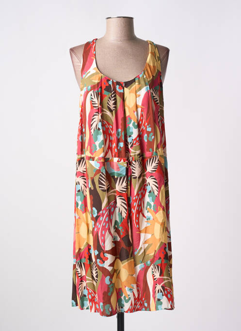 Rochie midi roșu C'EST BEAU LA VIE femeie