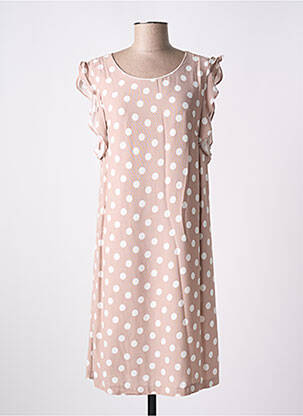 Rochie midi bej MISMASH femeie