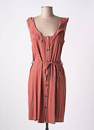 Rochie midi maro SEASON femeie