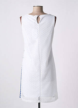 Rochie scurtă fără mâneci fără mâneci albastru MSN femeie