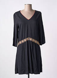 Rochie scurtă mâneci 3/4 mâneci 3/4 negru PAJ CONCEPT femeie