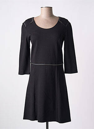 Rochie scurtă mâneci 3/4 mâneci 3/4 negru LOLA ESPELETA femeie