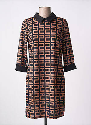 Rochie scurtă bej DREAM VALLEY femeie