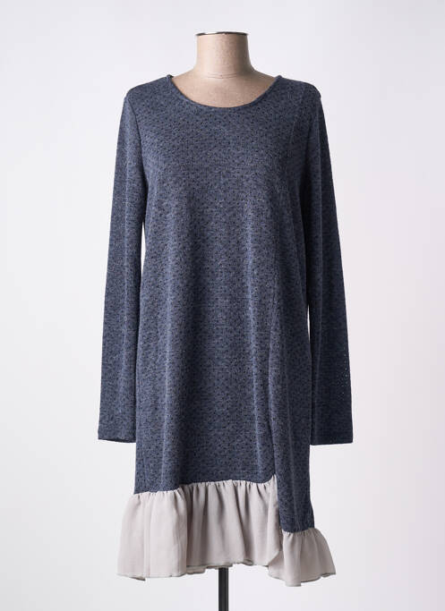 Rochie pulover albastru MISMASH femeie