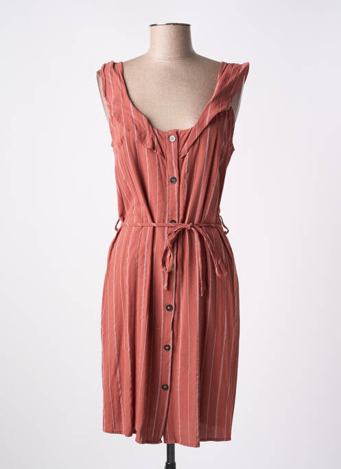 Rochie midi maro SEASON femeie