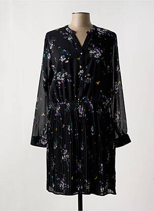 Rochie scurtă mâneci lungi mâneci lungi negru LAURA JO femeie