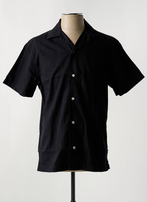 Cămașă cu mâneci scurte negru JACK & JONES bărbat