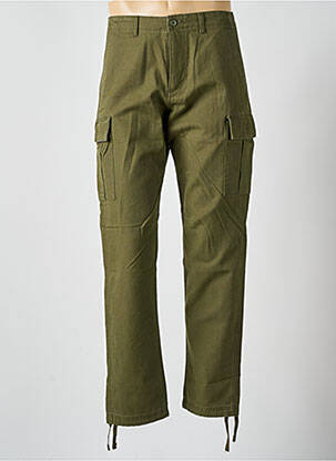 Pantalon cargo subțire mărime normală verde JACK & JONES bărbat