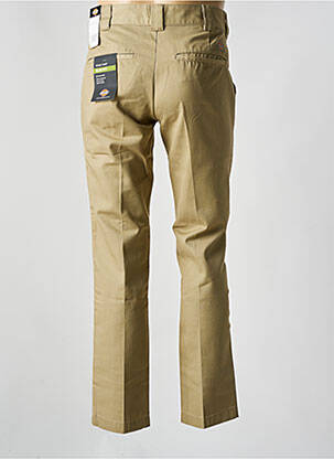 Pantalon chino închidere cu fermoar sub clapetă cu cârlig talie înaltă verde DICKIES bărbat