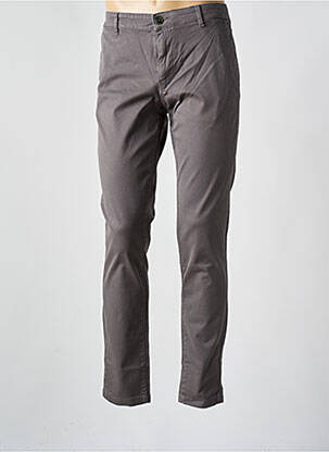 Pantalon chino elasticitate mărime normală gri JACK & JONES bărbat