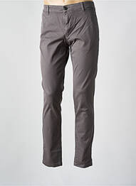 Pantalon chino elasticitate mărime normală gri JACK & JONES bărbat