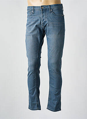 Blugi cu croială slim albastru JACK & JONES bărbat