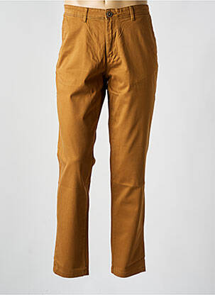 Pantalon chino țesătură poplin mărime normală maro JACK & JONES bărbat