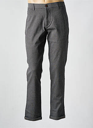 Pantalon chino țesătură melanj mărime normală gri JACK & JONES bărbat