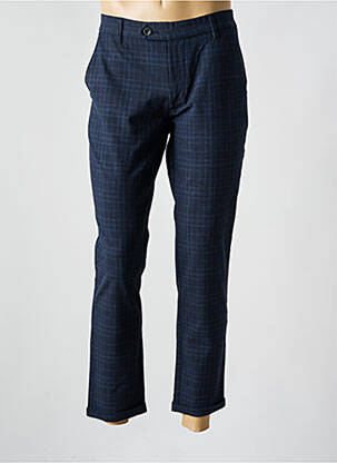 Pantalon chino țesătură melanj mărime normală albastru JACK & JONES bărbat