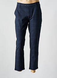Pantalon chino țesătură melanj mărime normală albastru JACK & JONES bărbat