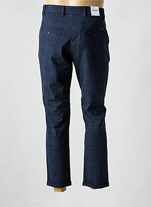 Pantalon chino țesătură melanj mărime normală albastru JACK & JONES bărbat
