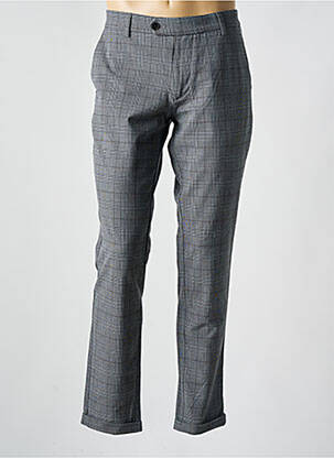 Pantalon chino țesătură melanj mărime normală gri JACK & JONES bărbat