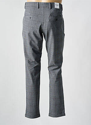 Pantalon chino țesătură melanj mărime normală gri JACK & JONES bărbat