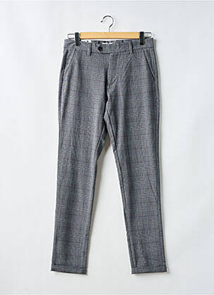 Pantalon chino țesătură melanj mărime normală gri JACK & JONES bărbat