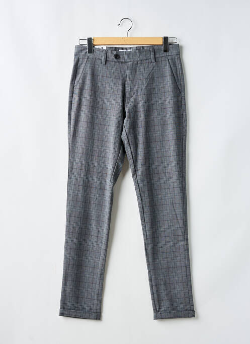 Pantalon chino țesătură melanj mărime normală gri JACK & JONES homme