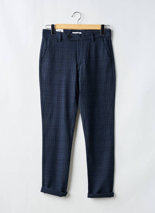 Pantalon chino țesătură melanj mărime normală albastru JACK & JONES homme