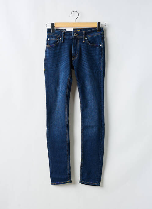 Blugi skinny albastru JACK & JONES bărbat