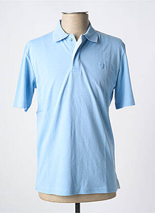 Polo elasticitate mâneci scurte albastru JACK & JONES bărbat