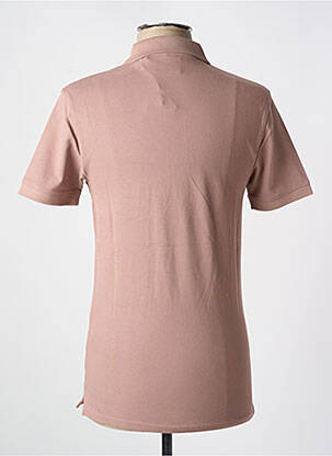 Polo elasticitate mâneci scurte roz deschis LYLE & SCOTT bărbat