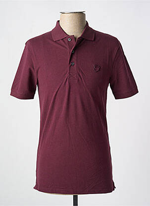 Polo elasticitate mâneci scurte violet LYLE & SCOTT bărbat