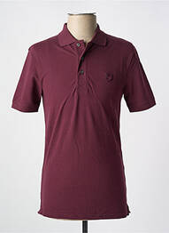 Polo elasticitate mâneci scurte violet LYLE & SCOTT bărbat