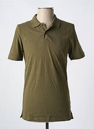 Polo elasticitate mâneci scurte verde JACK & JONES homme