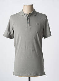 Polo țesătură jersey mâneci scurte gri JACK & JONES homme