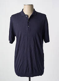 Pulover elasticitate mâneci scurte albastru JACK & JONES bărbat