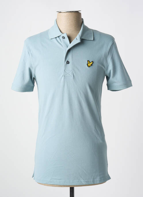 Polo albastru LYLE & SCOTT bărbat